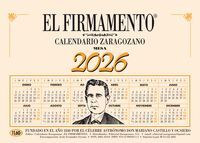 CALENDARIO MESA ZARAGOZANO